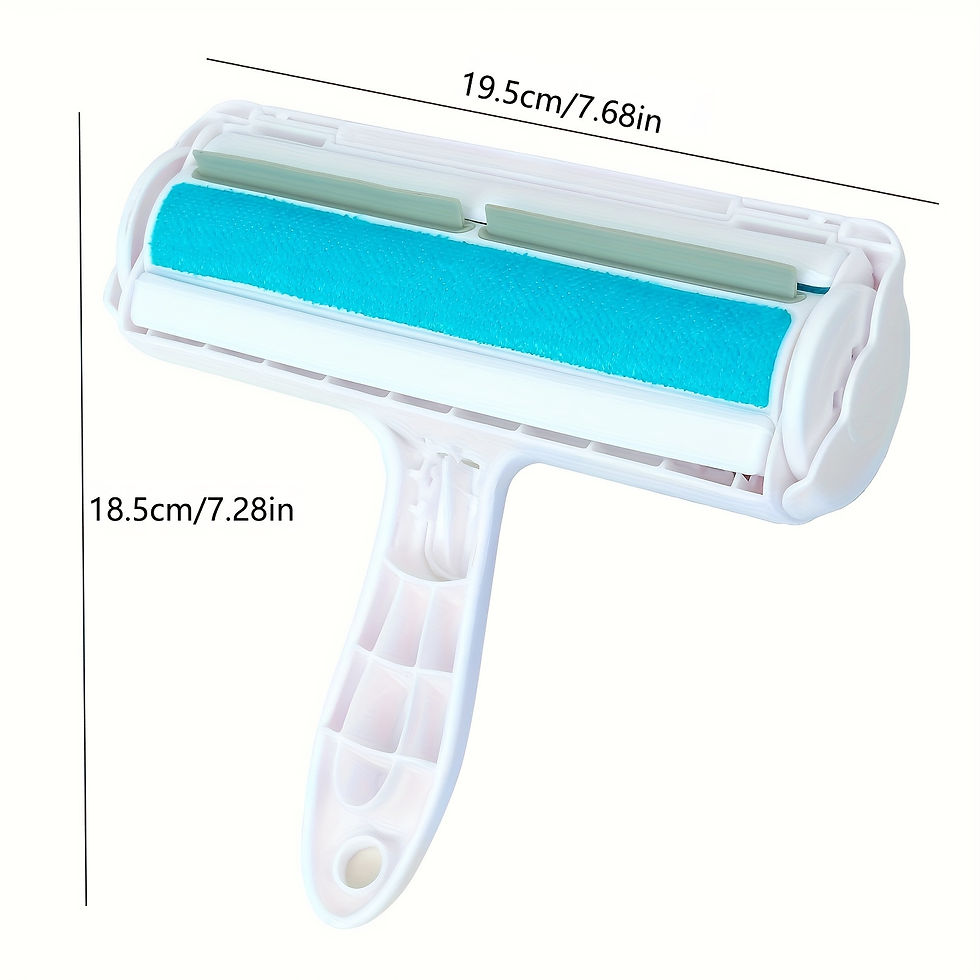 Thumbnail: 1pc Pet Hair Remover, Reusable Cat And Dog Hair Remover Lint Roller For Furnitu