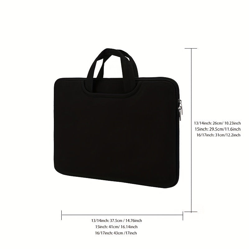 Thumbnail: Laptop Handbag 13 Inch 14 Inch 15 Inch 17 Inch Large Capacity Laptop Bag Front 