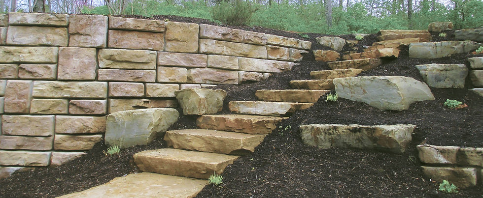 Каталог лестниц для подпорных стен