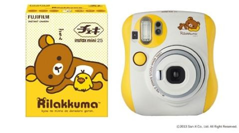 instax mini 25 リラックマ チェキ イエロー #152 Fujifilm Instax Mini 25 Rilakkuma Yellow Edition