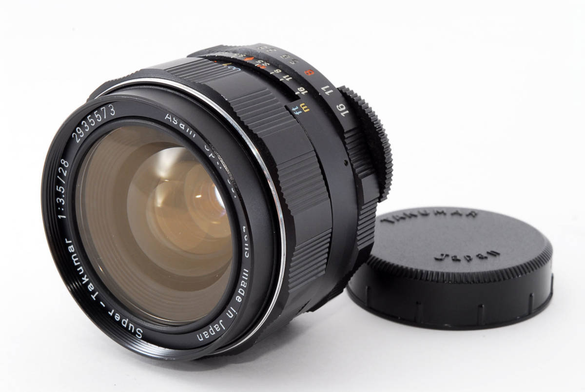 Pentax Super Takumar 28mm F3 5 M42 Mount 1966 Version Used Blackmarketcamera Pentax Super Takumar 28mm F3 5 M42 Mount 1966 Version Used Blackmarketcamera