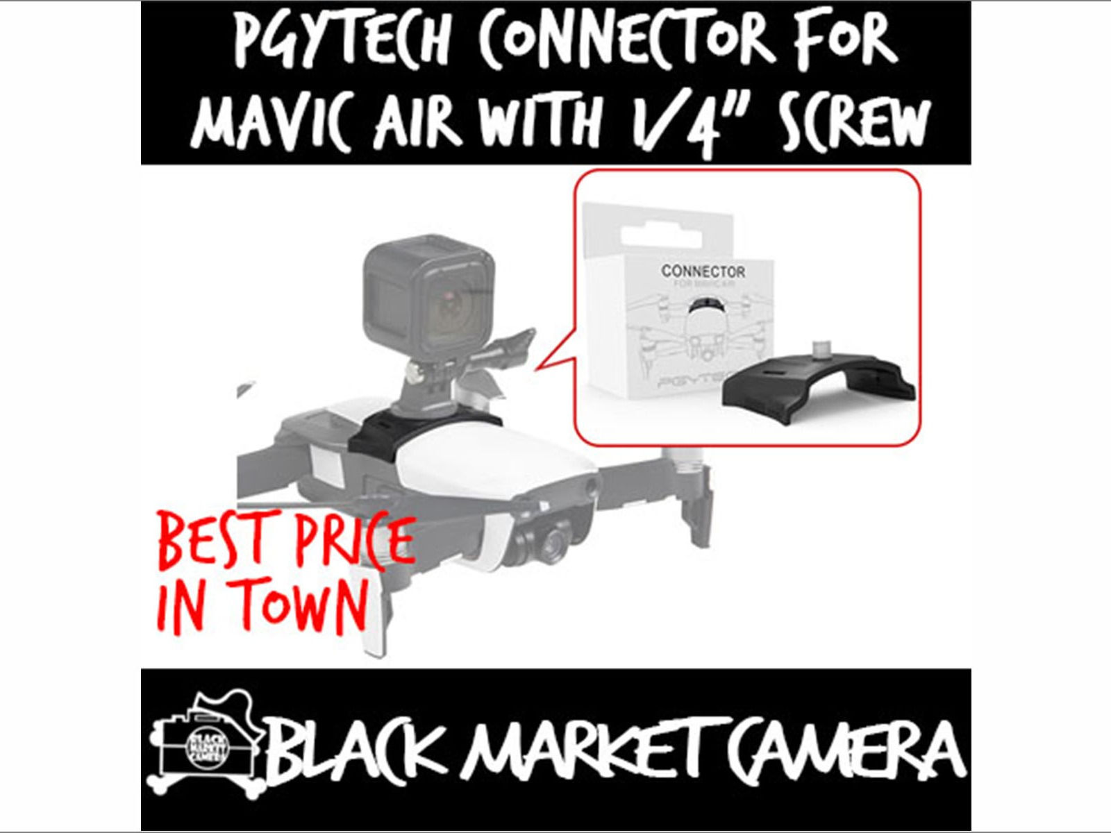 PGYTech Connector for Mavic Air with 1/4" Screw