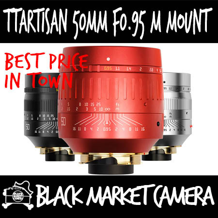 TTArtisan 50mm M Mount Red Limited Edition blackmarketcamera