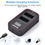Thumbnail: KingMa LP-E17 Dual Battery/Charger (Canon EOS RP 200DII 250D 77D 750D 760D 800D)