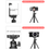 Thumbnail: Ulanzi MT-34 Extendable Tripod Selfie Handle 2in1 with Flip Out Phone Clamp