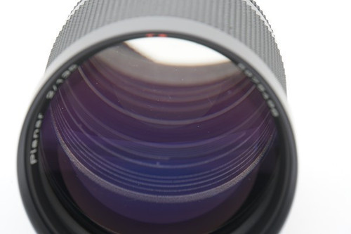 【CONTAX】 Planar T* 135mm F2 AEG Contax Carl Zeiss T * Planar 135mm F2 AEG CY Mount (used