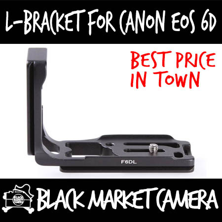 Canon EOS 6D L-Bracket Quick Release Plate blackmarketcamera
