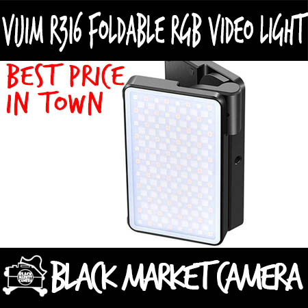 VIJIM R316 Foldable RGB Video Light 【公式通販】