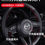 Thumbnail: Mazda 3/Axela 2017-2018 Car Steering Wheel Frame Carbon Fiber Trim (2Pcs)