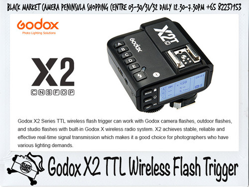 Godox X2T GHz TTL Wireless Flash Trigger For Canon/Nikon/Sony