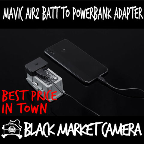 DJI Mavic Air Battery to Power Bank Adapter blackmarketcamera