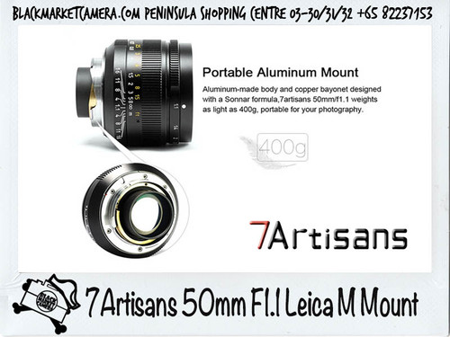 Camera Artisans 50mm F1 7artisans Photoelectric 50mm Lens For