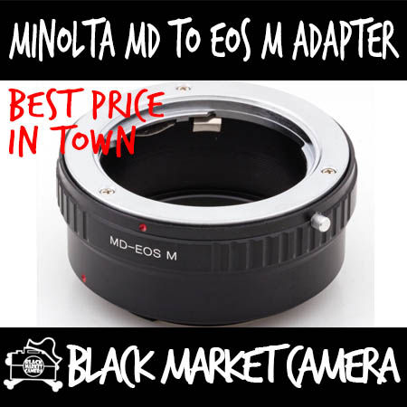 Minolta MD Lens to Canon EOS M Camera
