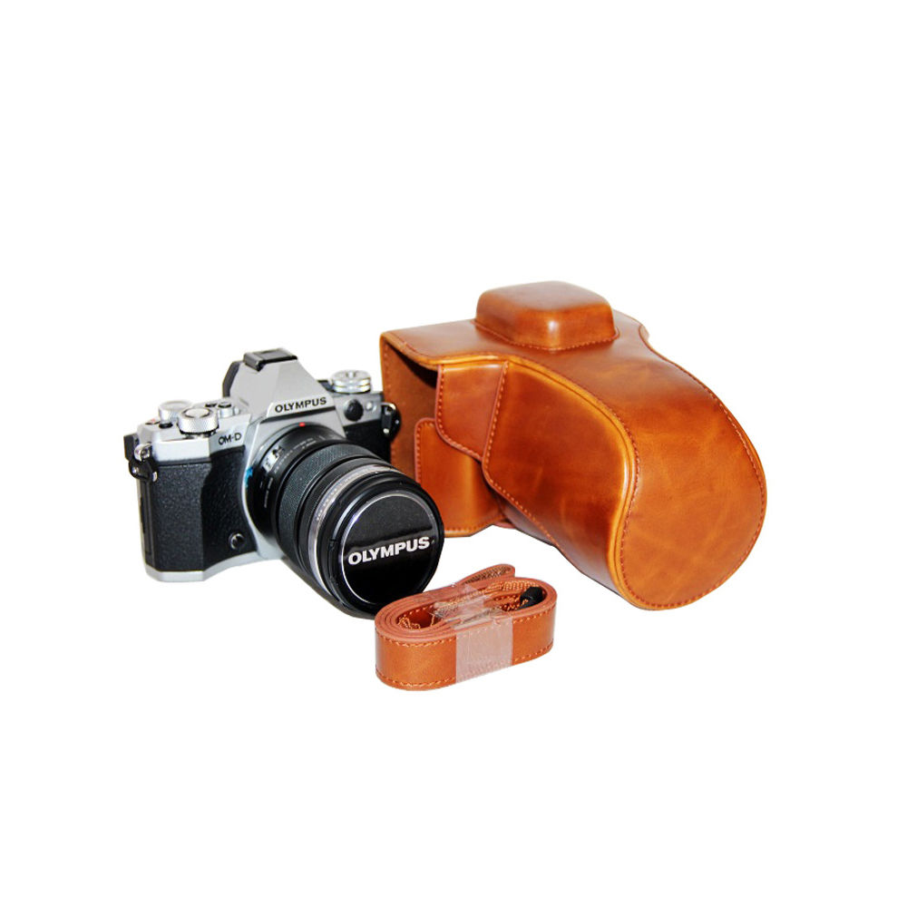 Leather Half Case - Olympus OMD-EM5 II