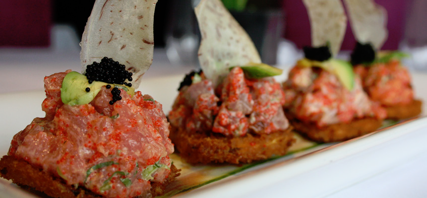 Arranged Food and Objects