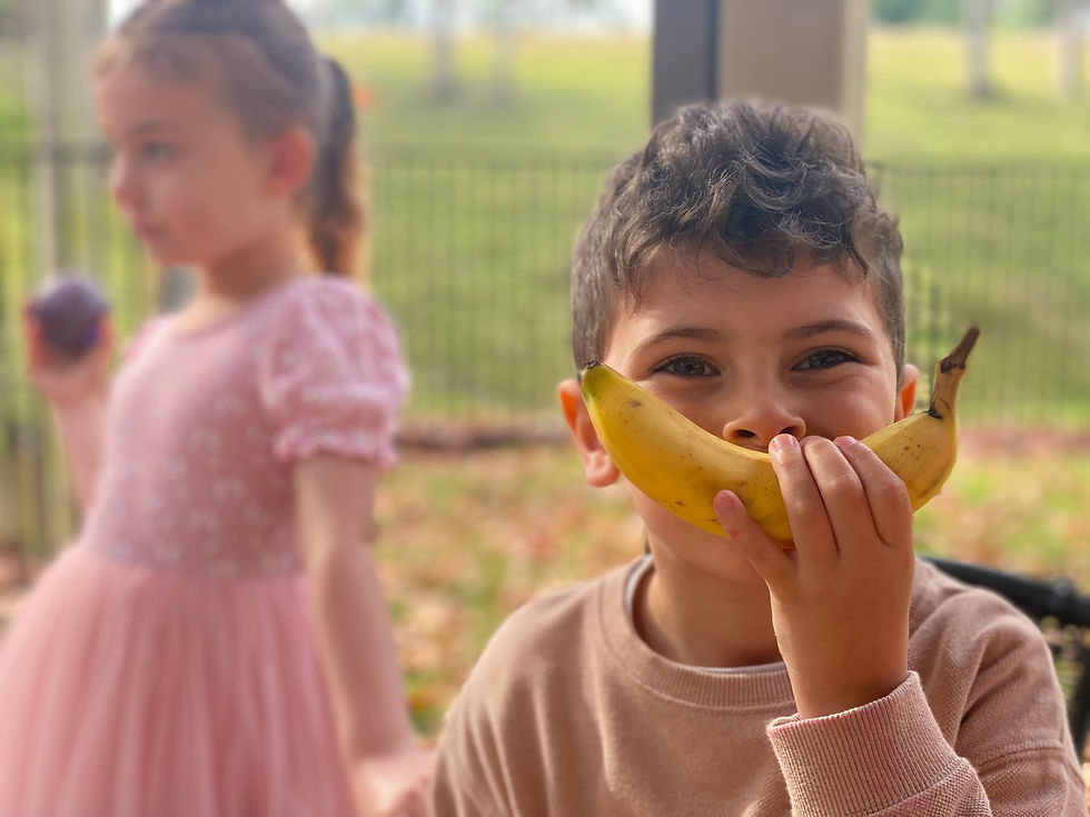 "By setting a good example, making food fun and teaching children about healthy choices, you can help children develop habits that will last a lifetime."
