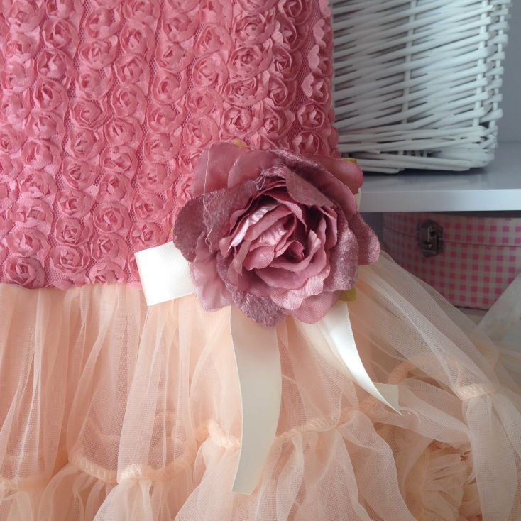 Thumbnail: Vintage Rose Pink Belle Tutu Dress