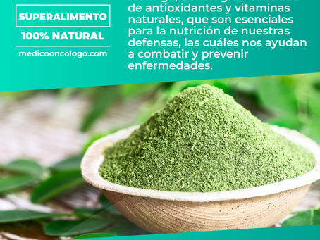 "Moringa Superalimento Natural"/ Dr. Franco Krakaur/ Cirujano OncólogoÂ