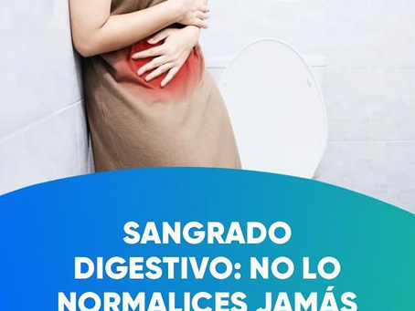 sangrado digestivo: no lo normalicen jamás |Cirujano Oncólogo|Dr. Franco Krakaur.