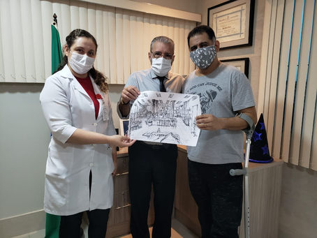 ARTE TERAPIA E AMBIENTE HUMANIZADO AJUDAM NA RECUPERAÇÃO DE PACIENTE NO HSLZ