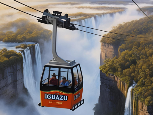 Tríplice fronteira poderá ter teleférico conectando os três países