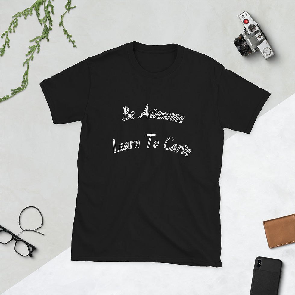 Thumbnail: Be Awesome Short-Sleeve Unisex T-Shirt