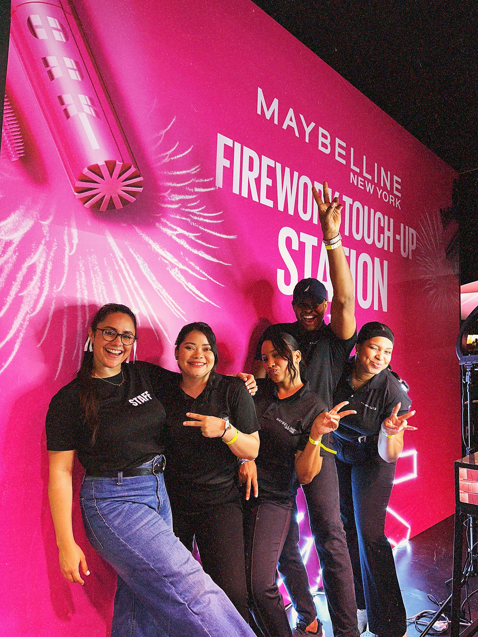 Parte de mi familia de Maybelline RD, para Bocao Food Fest 2024.