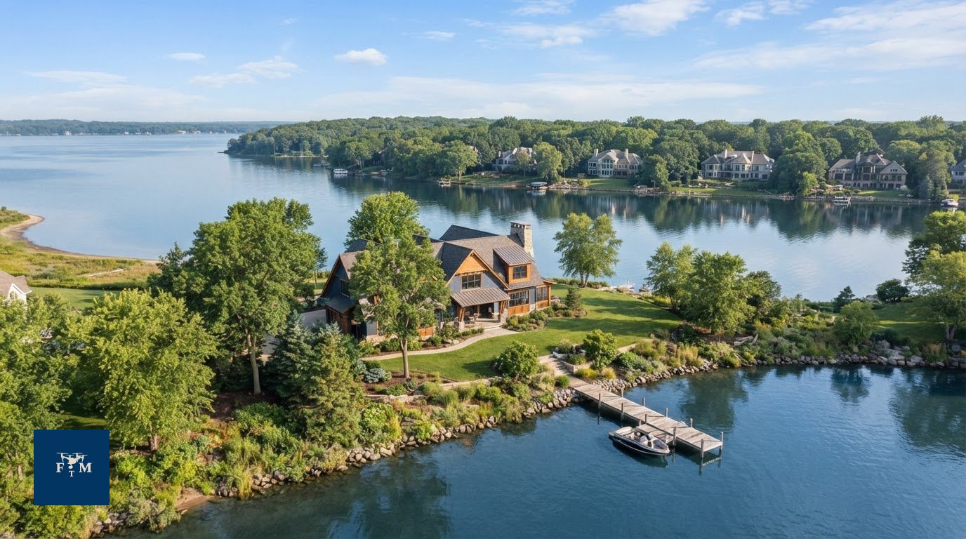 Waterfront Drone Videography A Lake Minnetonka Listing Case Study