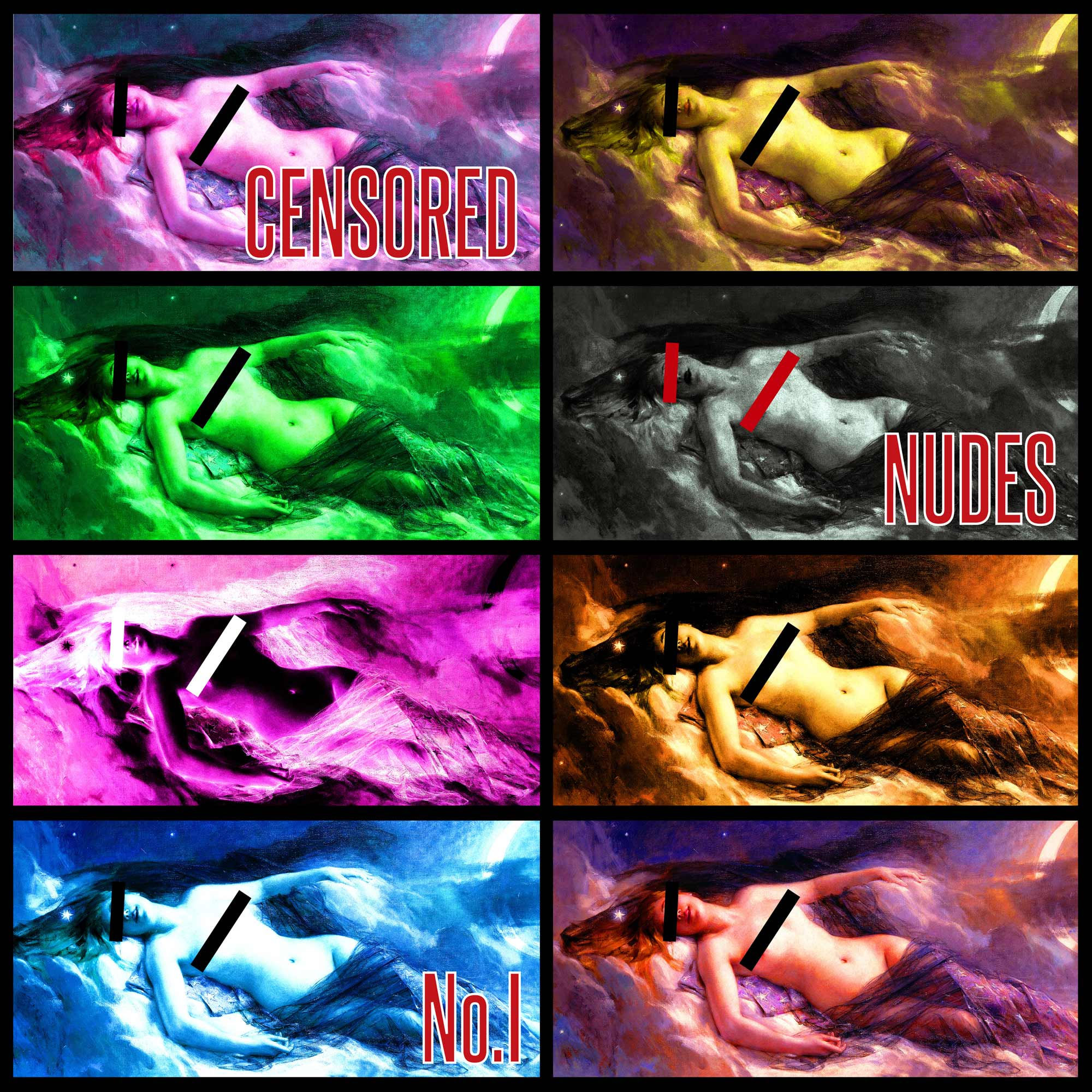 Censored Nudes Square