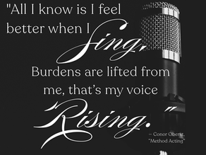 I Feel Better When I Sing