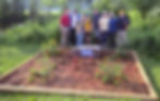 Dedicating garden