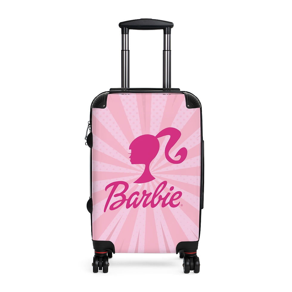 Thumbnail: Suitcase for girl, Barbie suitcase