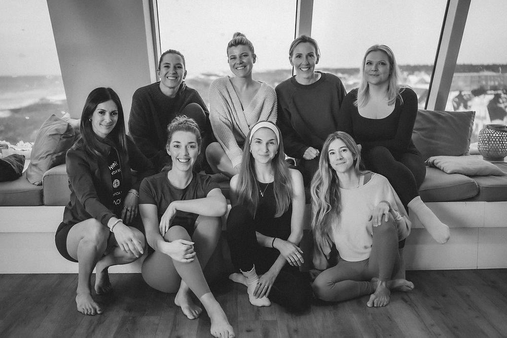 box and breathe retreat wyn strandhotel sylt gruppenbild powerful women