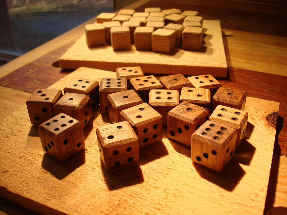 Wooden Dice