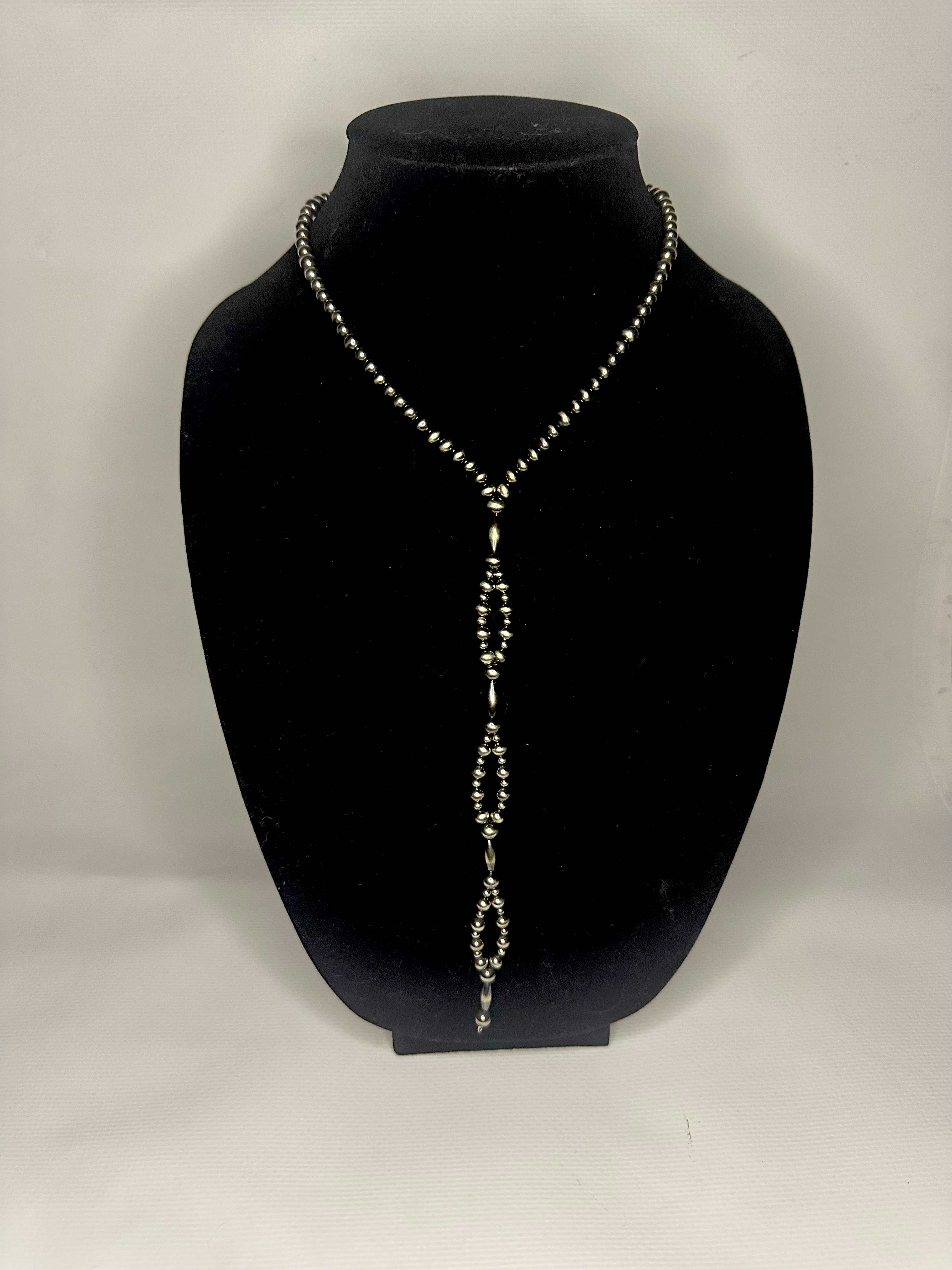 #19 Necklace Lariat 14-18in 7in lariat