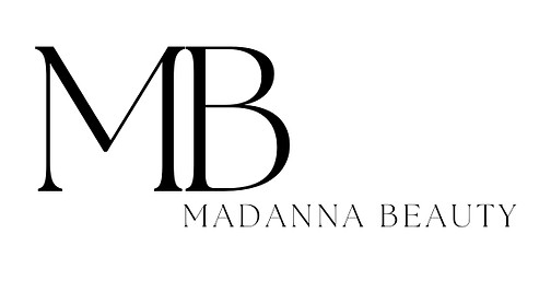Logotipo Wordmark MB + Madonna Beauty