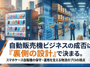 プロ視点での自販機ビジネスの裏側設計