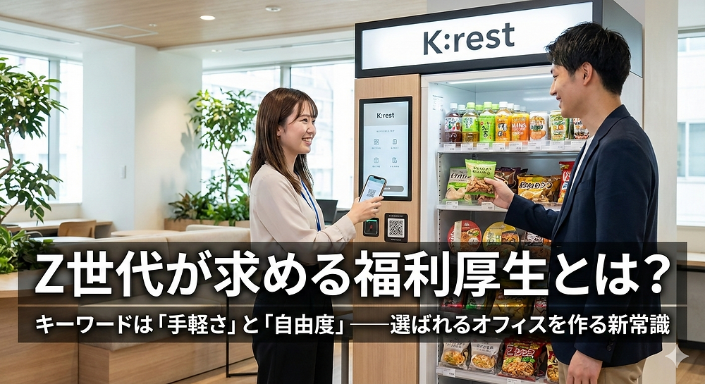 Z世代が求める福利厚生とは？キーワードは「手軽さ」と「自由度