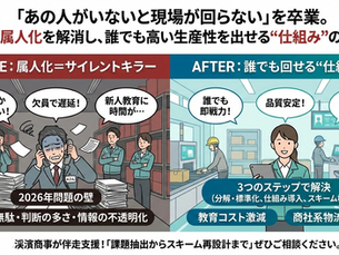 属人化からの脱却イメージ