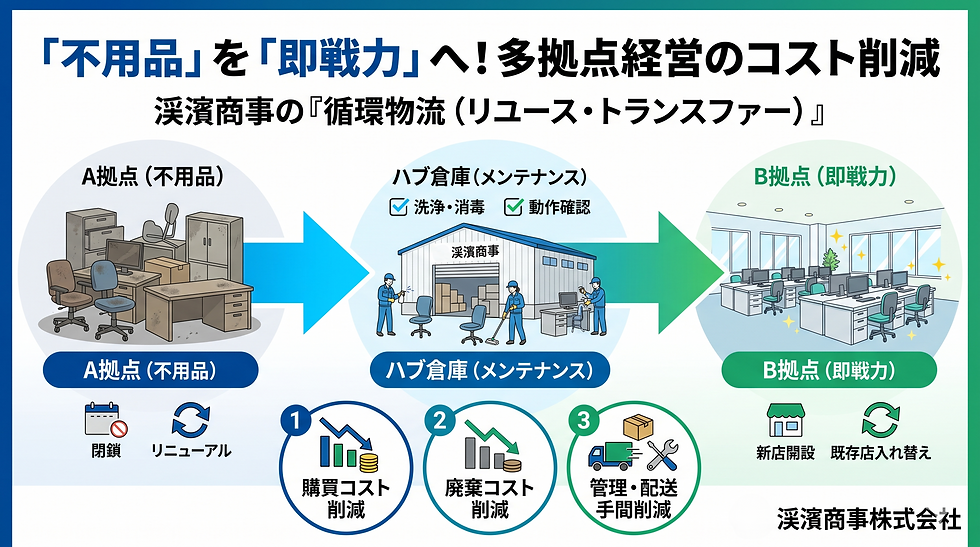 渓濱商事の循環物流