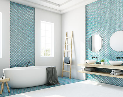 Blue Bathroom