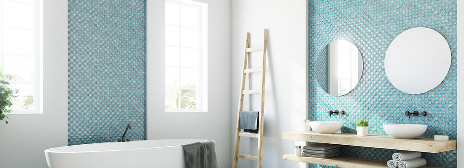 Blue Bathroom