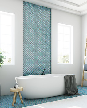 Blue Bathroom