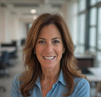 Smiling woman with brown hair looking at the camera, About Faith Getz Rousso, Esq.