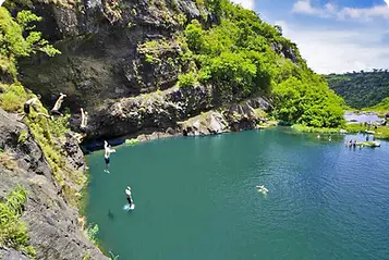 7 Waterfalls, Mauritius 