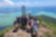 Summit of Le Morne Brabant Mountain Mauritius