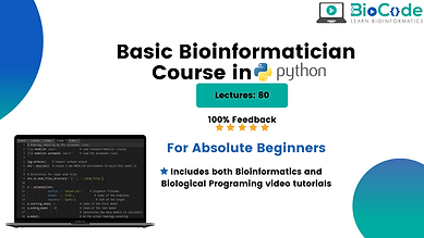 Basic Bioinformatician Course in Python