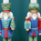 Thumbnail: Blue & Red Christmas Nutcracker Candle stick holders