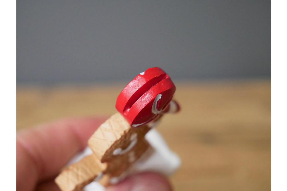 Thumbnail: Gingerbread Man Christmas Place Card holder