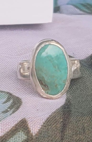 Thumbnail: Hidden Valley Turquoise Beach Ring 7